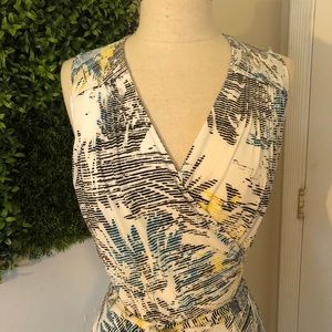 Halston Wrap Summer Dress